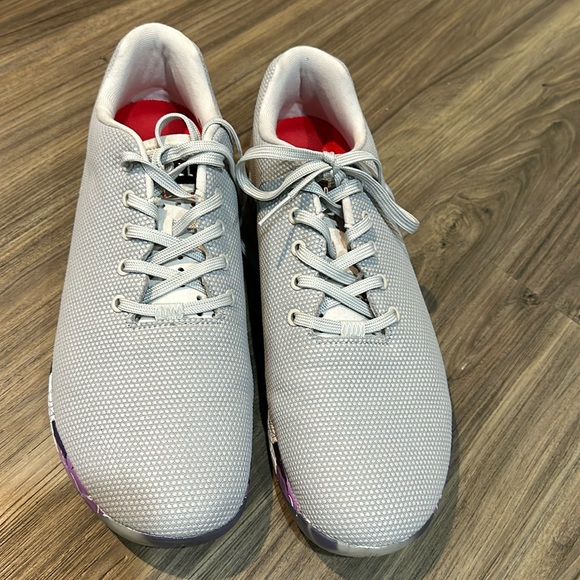 No Bull Arctic Magnolia Trainer Gray Purple Floral Size 14